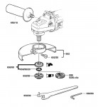 Bosch 0 601 345 603 Gws 9-150 C Angle Grinder 230 V / Eu Spare Parts